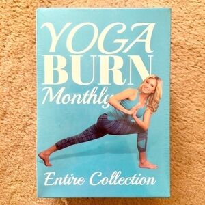 NIB The Yoga Burn Monthly Ultimate Collection (6 months of unique workouts)